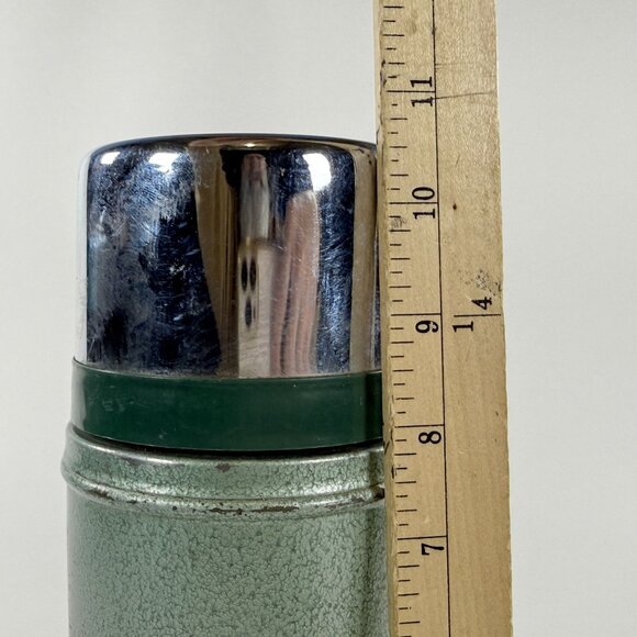 Vintage Stanley 16oz Green Vacuum Insulated Stainless Steel Thermos Bottle - Picture 9 of 9